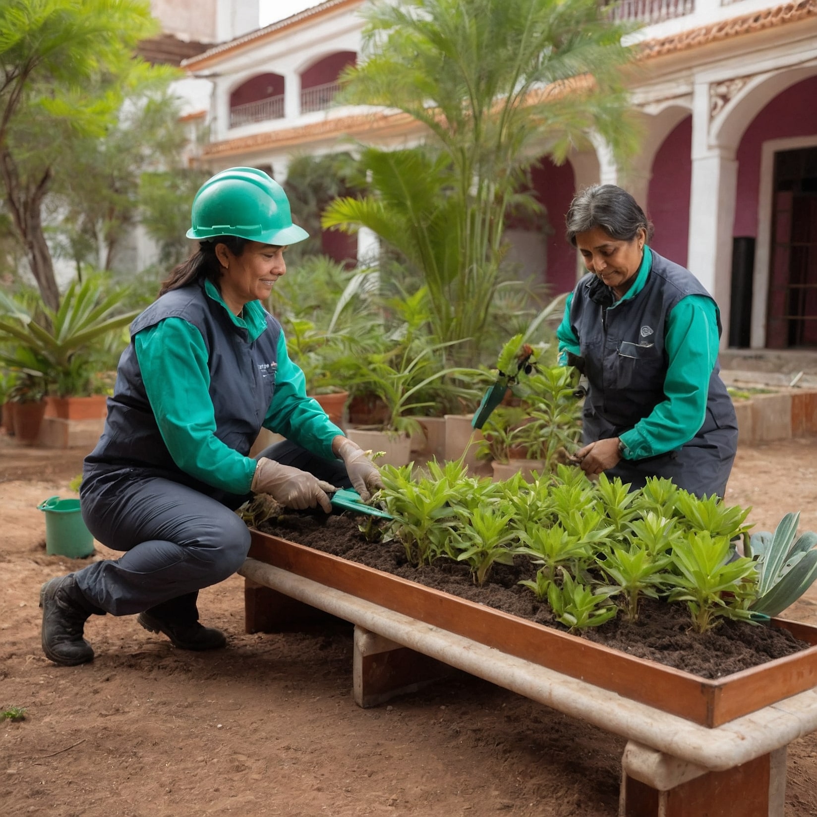 Disfruta de un entorno vibrante y alegre con nuestros servicios de mantenimiento Alegría en el cuidado de la comunidad