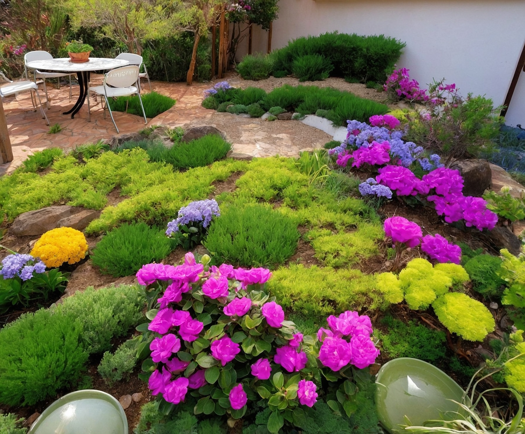 Revitalización de jardines y áreas comunes